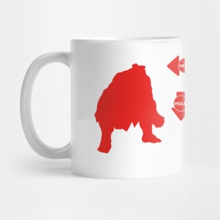 Street Fighter Moves - E.Honda Mug